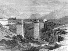 The Otago Great Northern Railway, New Zealand: Waiamakura Viaduct, 1872. Creator: Unknown.