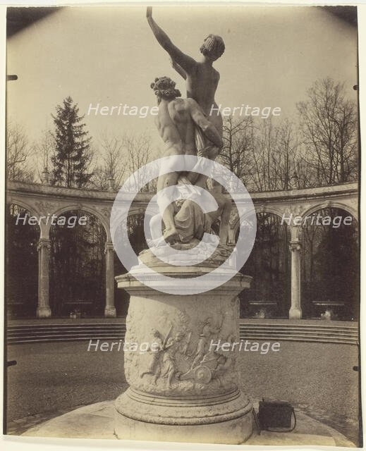 Versailles, Enlèvement de Proserpine par Pluton, 1904. Creator: Eugene Atget.