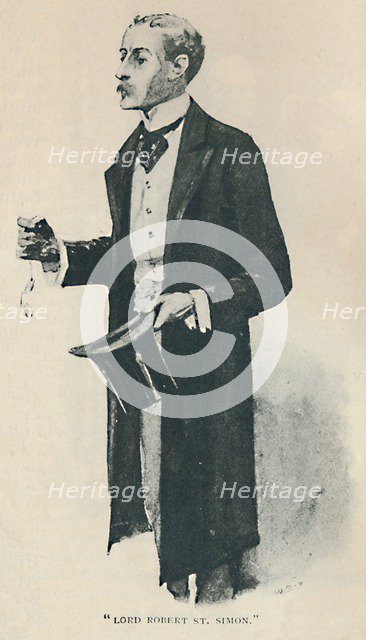'Lord Robert St. Simon', 1892. Artist: Sidney E Paget.