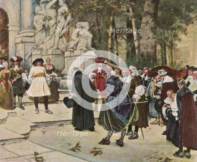 The Great Elector receives imigrants, (1936). Creator: Unknown.