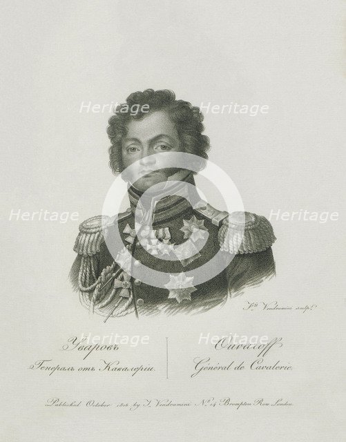 Portrait of General Fyodor Petrovich Uvarov (1773-1824), 1813.