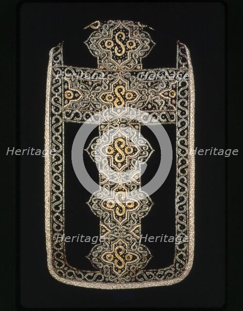 The Stafford Chasuble, England, 1620/40 (appliquéd late 17th century). Creator: Unknown.