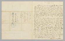 Letter to Giles Saunders from Samuel M. Fox concerning the slave trade, April 17, 1848. Creator: Samuel M. Fox.
