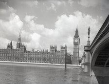 Houses of Parliament, London, c1955. Creator: Arthur Charles Kirby Ware.