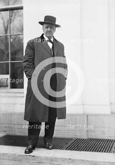 Daniels, Josephus. Secretary of The Navy, 1913-1921, 1913. Creator: Harris & Ewing.