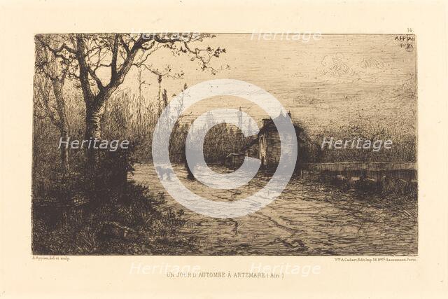 Un Jour d'automne a Artemare. Creator: Adolphe Appian.