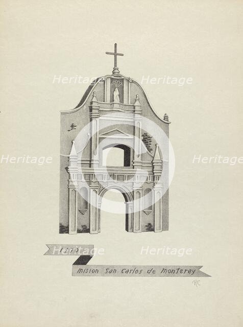 Mision San Carlos de Monterey. Creator: James Jones.