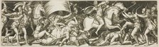 Battle of Cavaliers and Infantrymen, 1550/1572. Creator: Etienne Delaune.
