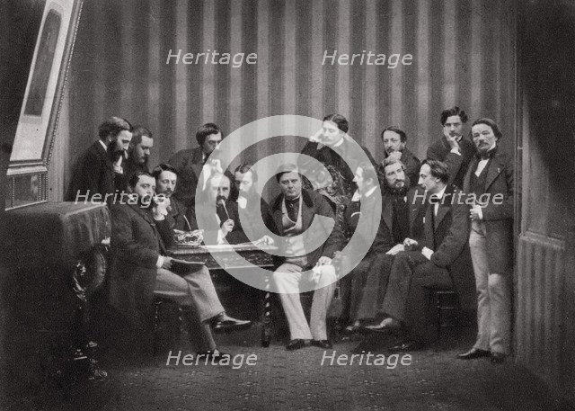 Count Walewski, French statesman, 1860. Artist: Unknown