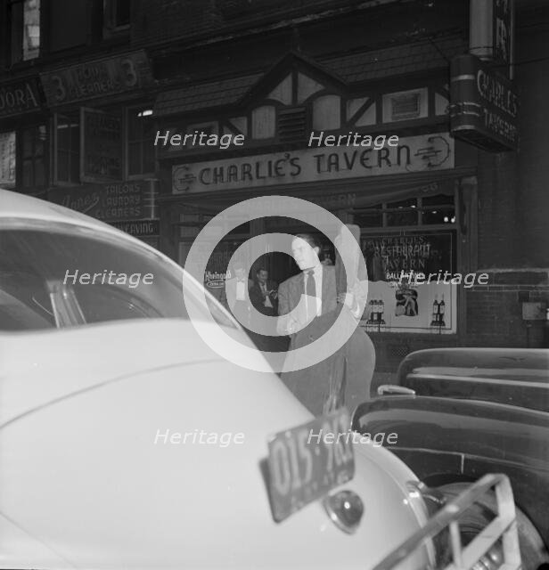 Portrait of Bob Haggart, Charlie's Tavern, New York, N.Y., 1946. Creator: William Paul Gottlieb.