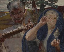 Autumn Song, 1906. Creator: Jacek Malczewski.