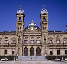 San Sebastian City Hall, built in 1882 as Grand Casino Kursal by architects Adolfo Morales de los…