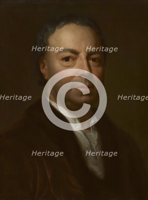 Portrait of the Artist's Father, Ismael Mengs, 1747/1748. Creator: Anton Raphael Mengs.