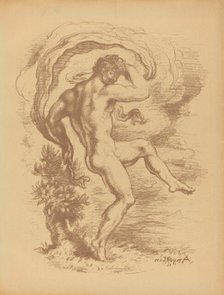 Dancing Nude, 1897. Creator: Louis Anquetin.