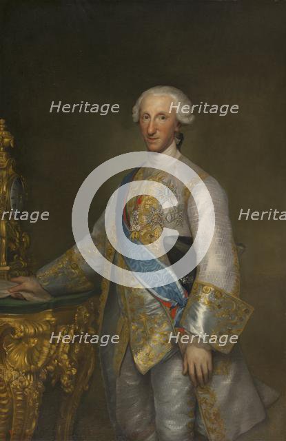 Portrait of Infante Don Luis de Borbon, c. 1776. Creator: Anton Raphael Mengs (German, 1728-1779).