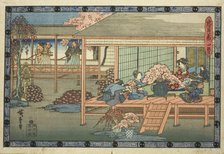 Act 4 (Yondanme), from the series "The Revenge of the Loyal Retainers (Chushingura)", c. 1834/39. Creator: Ando Hiroshige.