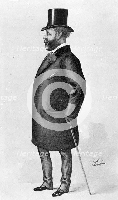 Lionel Nathan de Rothschild (1777-1836), German banker. Artist: Unknown