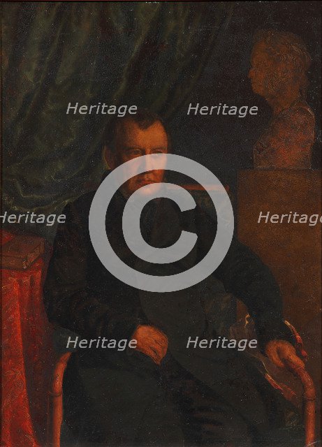 Portrait of Pavel Voinovich Nashchokin (1801-1854) , End 1840s.