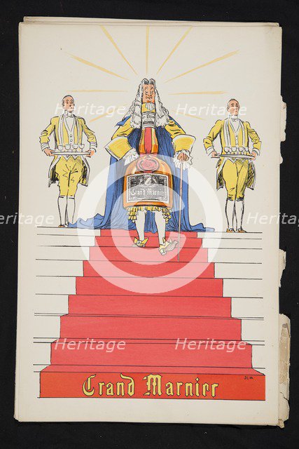 Advertisement for Grand Marnier', from 'White Bottoms' pub. 1927.