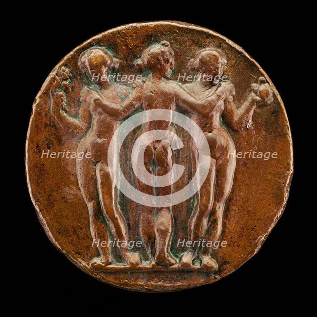 The Three Graces [reverse]. Creator: Danese Cattaneo.