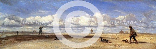 'Duck Hunters', 1843.  Artist: Alexandre Gabriel Decamps