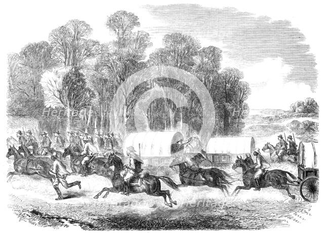 The Last Days of the Confederate Government - the flight of the Confederates: Sudden Alarm..., 1865. Creator: Unknown.