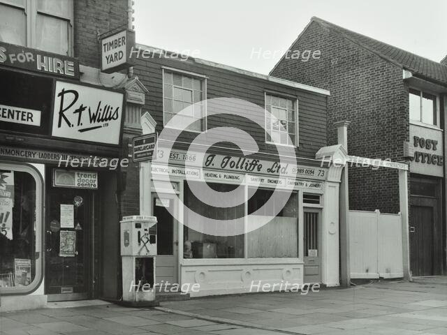 73 High Street, Wanstead, Redbridge, London: front elevation, 1976. Creator: Unknown.