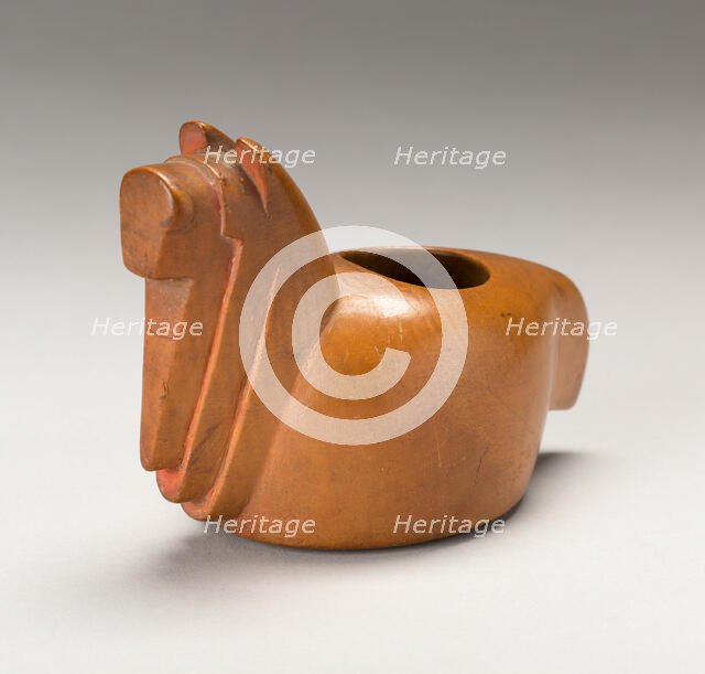 Offering Vessel in the Form of a Llama, A.D. 1450/1532. Creator: Unknown.