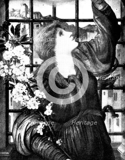 Hope - by the late Sir E. Burne-Jones, 1898. Creator: Frederick Hollyer.