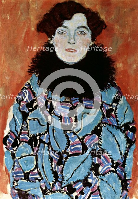 Portrait of Johanna Staude, 1917-1918. Artist: Klimt, Gustav (1862-1918)