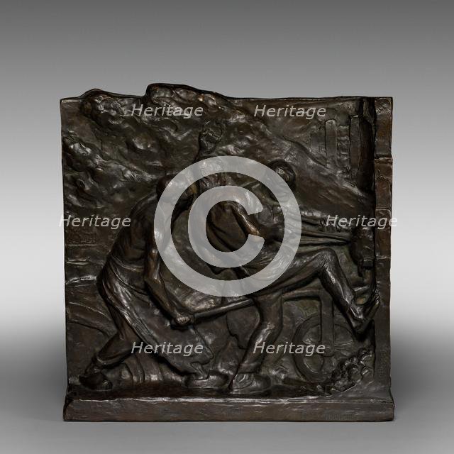 The Furnace, c. 1890 - 1900. Creator: Constantin Meunier (Belgian, 1831-1905).