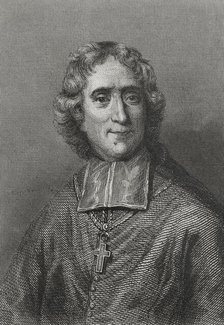 François Fénelon, (1651-1715), French theologian, Catholic bishop, poet and writer, 1856. Creator: Charles Geoffroy.