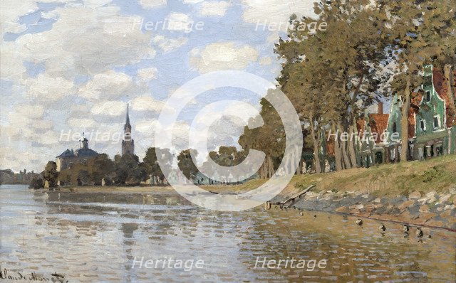'Zaandam', 1871. Artist: Claude Monet