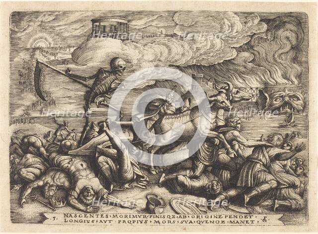 The Triumph of Death, c. 1539. Creator: Georg Pencz.