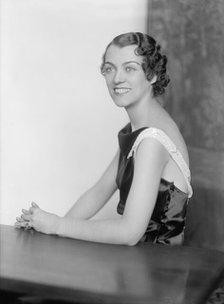 Mrs W.C. Bullock, Portrait, 1933. Creator: Harris & Ewing.