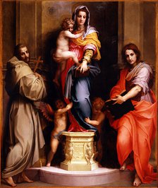 Madonna of the Harpies (Madonna delle Arpie), 1517. Artist: Andrea del Sarto (1486-1531)