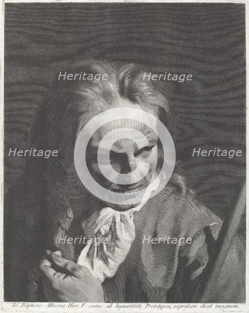 A Gentleman Pilgrim with a Rosary, 1740s. Creator: Marco Alvise Pitteri.