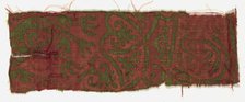 Silk Fragment, 13th century. Creator: Unknown.