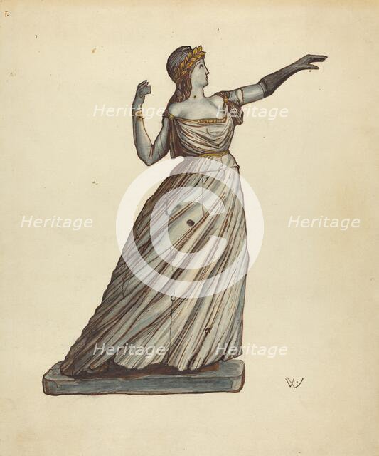 Figurehead, 1935/1942. Creator: Elizabeth Fairchild.