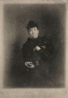 Portrait of Marianne von Werefkin, c1900. Creator: Anonymous.