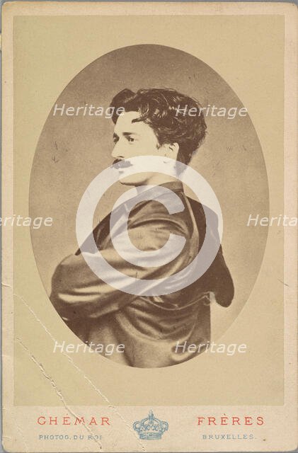 Félicien Rops, 1860s-70s. Creator: Ghemar Brothers.