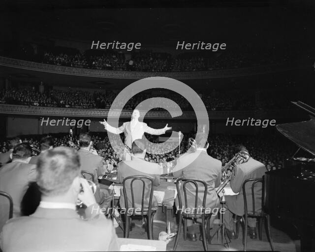 Portrait of Stan Kenton, 1947 or 1948. Creator: William Paul Gottlieb.