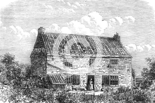 Street House, Wylam, the birthplace of George Stephenson, 1881. Creator: Unknown.