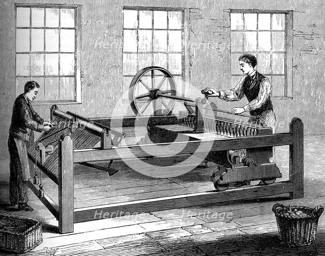 The Slubbing-Billy, c1880. Artist: Unknown