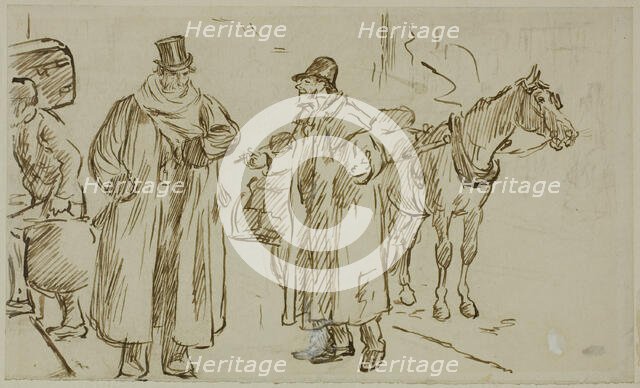 Blarney, 1870/91. Creator: Charles Samuel Keene.