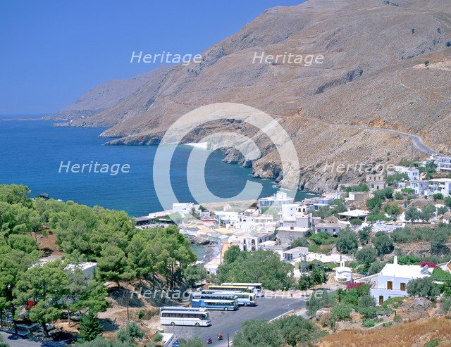Hora Sfakion, Crete, Greece.