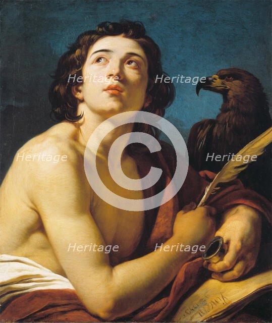 Saint John the Evangelist, 1793. Creator: Francois-Andre Vincent.