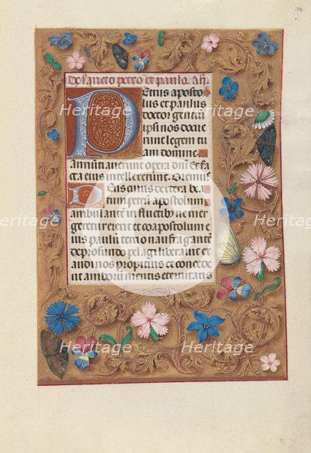 Hours of Queen Isabella the Catholic, Queen of Spain: Fol. 174r, c. 1500. Creator: Master of the First Prayerbook of Maximillian (Flemish, c. 1444-1519); Associates, and.