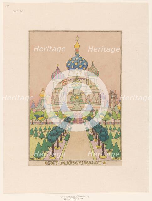 Marzipan, 1898. Creator: Willem Wenckebach.