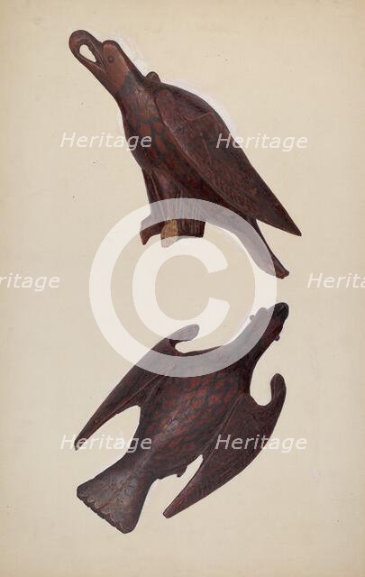 Eagle, c. 1940. Creator: John Collins.